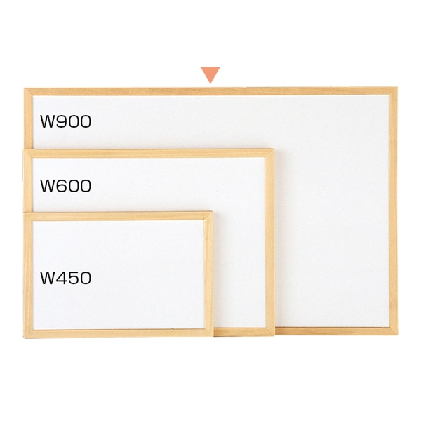 友屋 ホワイトボード ウッドフレーム 900×600 17803 1枚（ご注文単位1枚）【直送品】