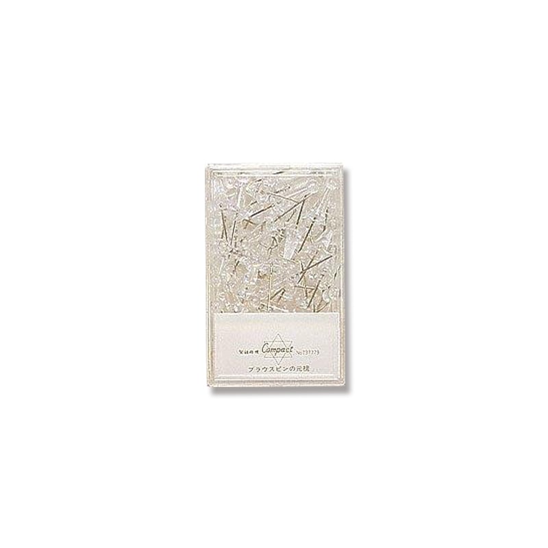 友屋 画鋲　ブラウスピン 透明 06902 1個（ご注文単位1個）【直送品】