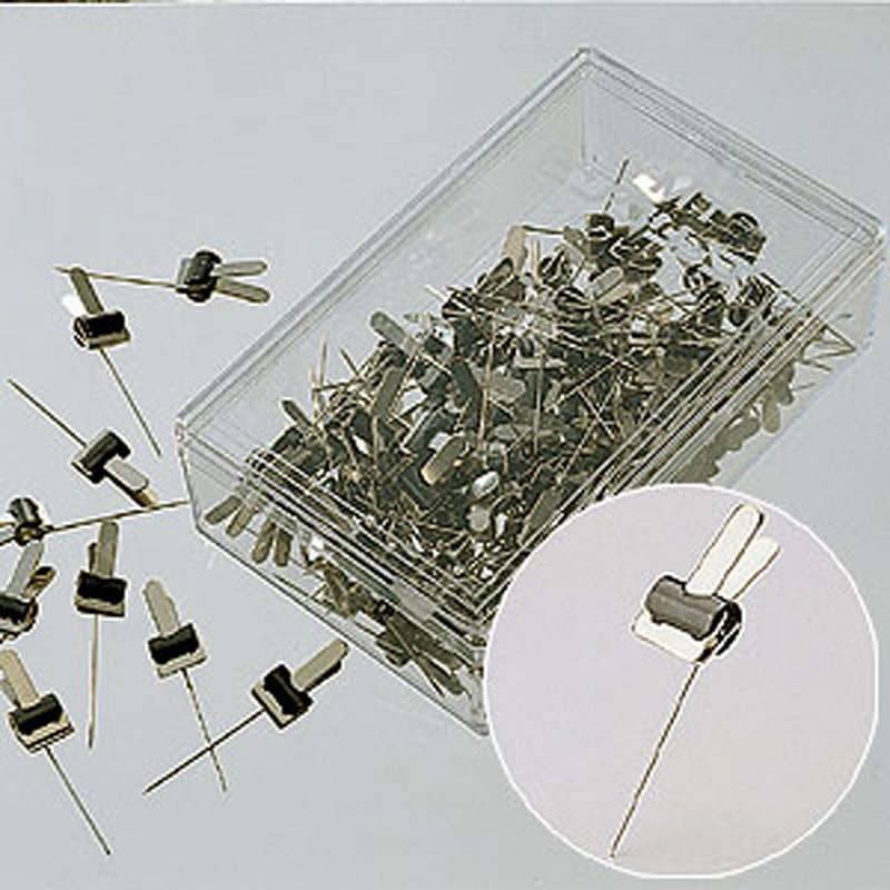 友屋 値札付けPOP備品 ピンクリップ シルバー 07302 1個(ご注文単位1個)【直送品】