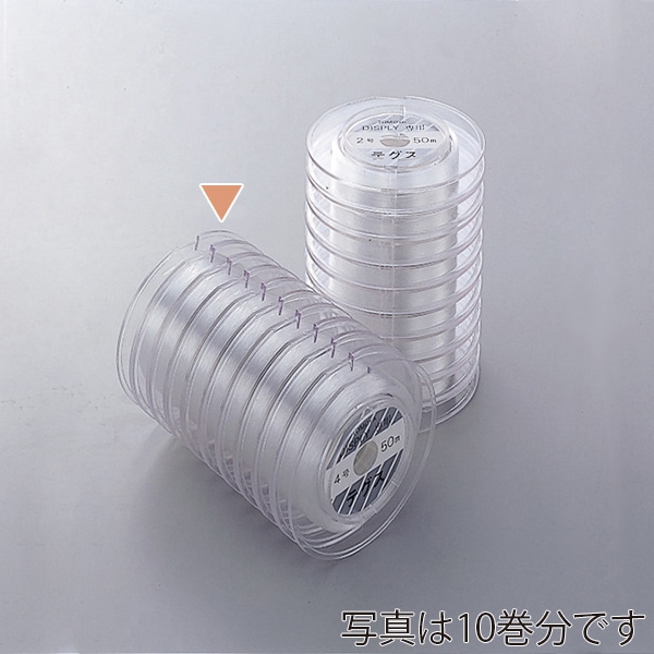 友屋 テグス 4号 50m 20巻箱入 06912BOX 20巻/箱（ご注文単位20箱）【直送品】