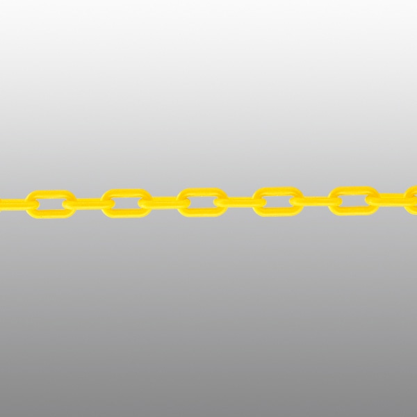 友屋 プラチェーン イエロー 1200mm JC6 22300YLW 1本（ご注文単位3本）【直送品】