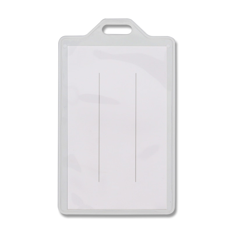 友屋 名札ケース 名刺サイズ縦 30070 1個（ご注文単位1個）【直送品】