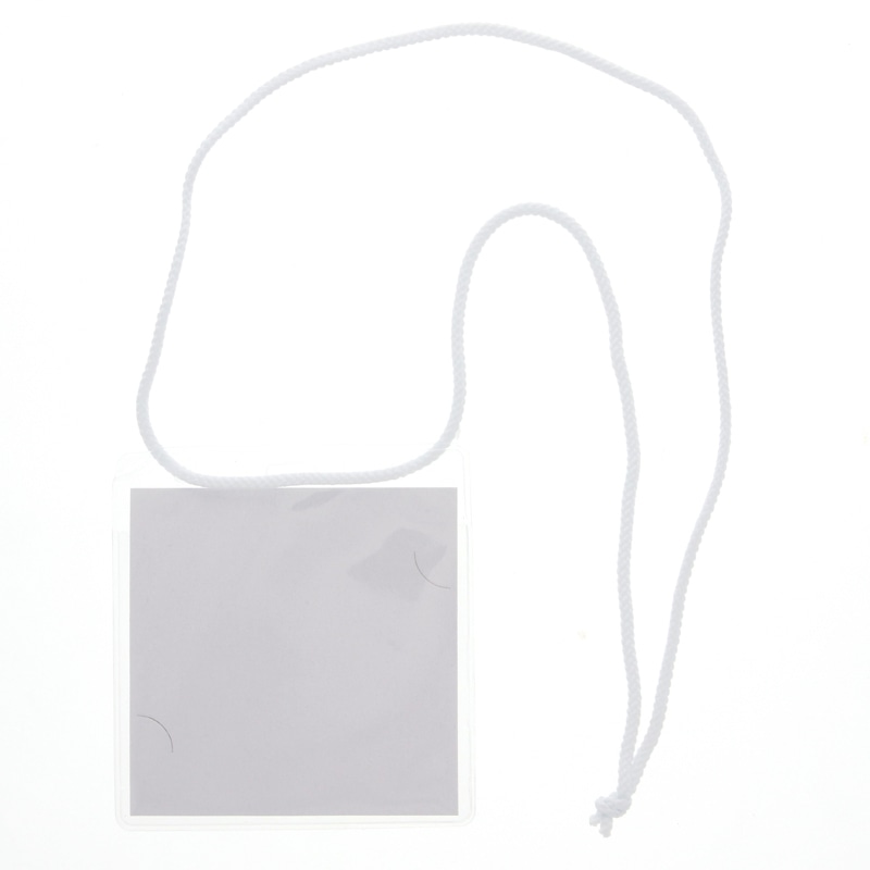 友屋 名札　イベントパス ホワイト 30077 1個（ご注文単位1個）【直送品】