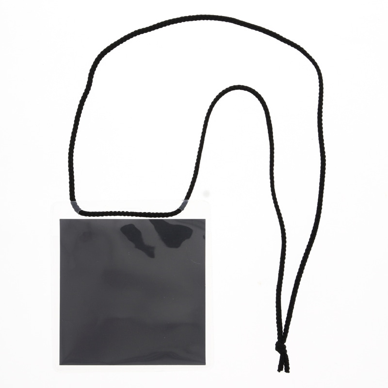 友屋 名札　イベントパス ブラック 30076 1個（ご注文単位1個）【直送品】