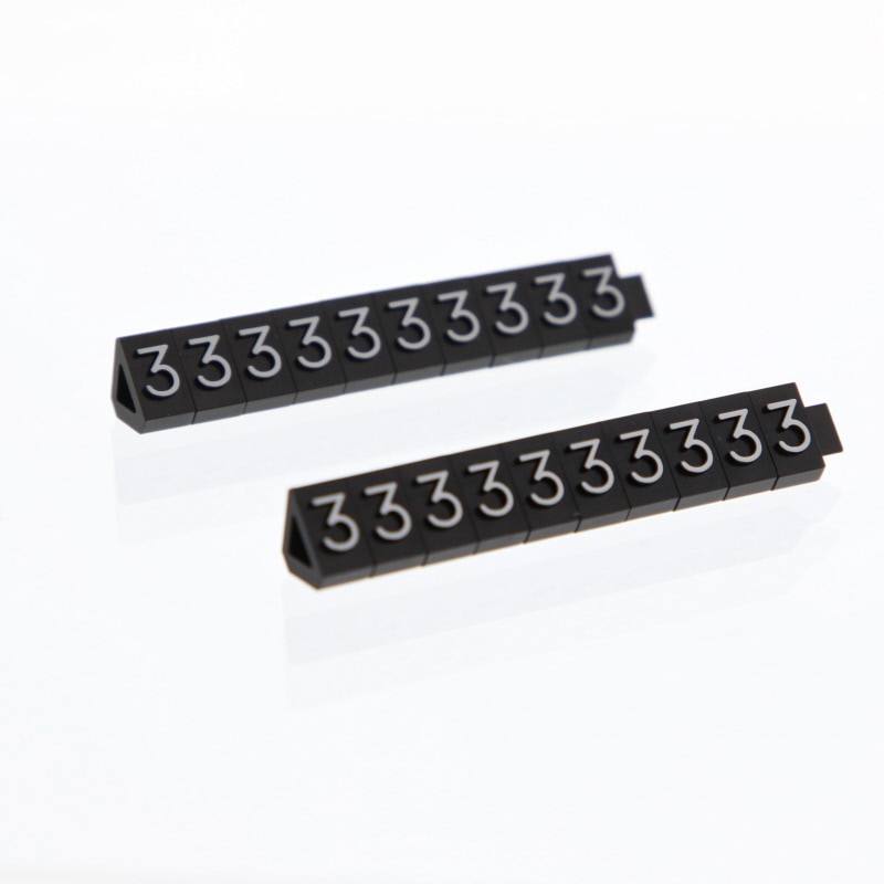 友屋 プライスキューブ M 白 単品「3」 07106WH3 1袋(ご注文単位1袋)【直送品】