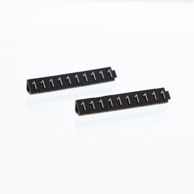 友屋 プライスキューブ S 白 単品「1」 07107WH1 1袋(ご注文単位1袋)【直送品】