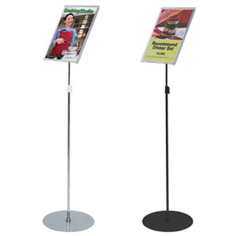 友屋 マルチメディアスタンド A4 フレーム付き 30786 1台(ご注文単位1台)【直送品】