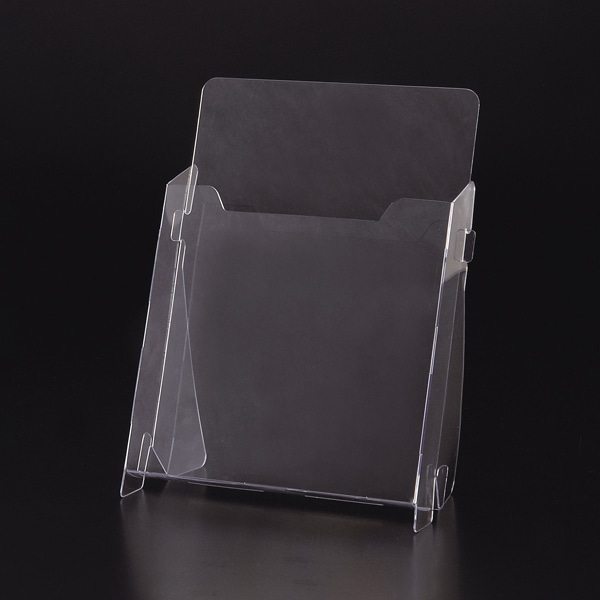 友屋 PETカタログホルダー 卓上タイプ A190 B5 42758 1台（ご注文単位2台）【直送品】