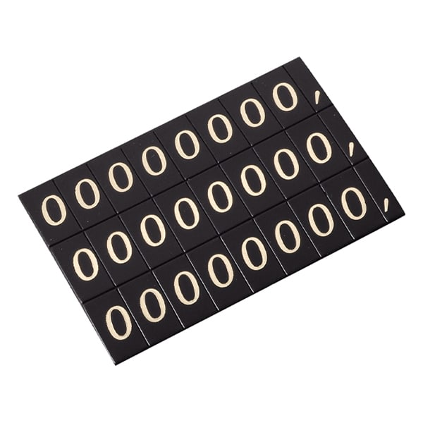 黒ゴールド文字