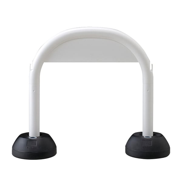 友屋 アーチスタンド ホワイト 30806 1台（ご注文単位1台）【直送品】