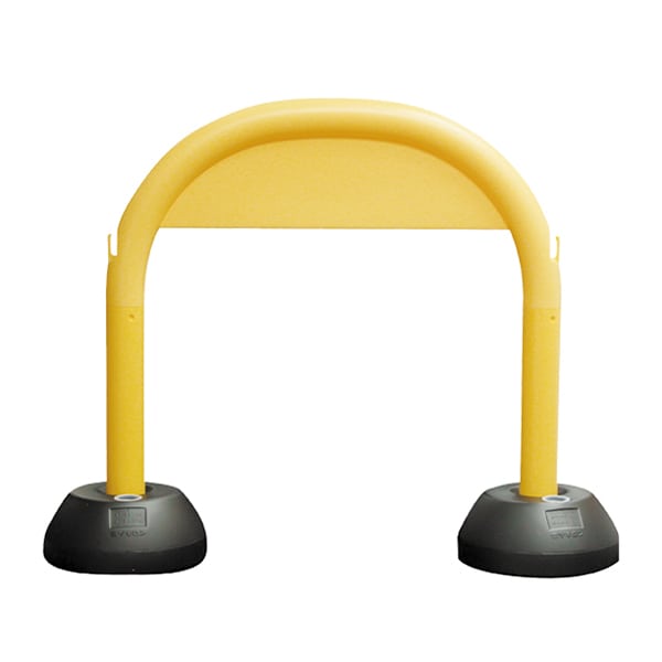 友屋 アーチスタンド イエロー 30807 1台（ご注文単位1台）【直送品】