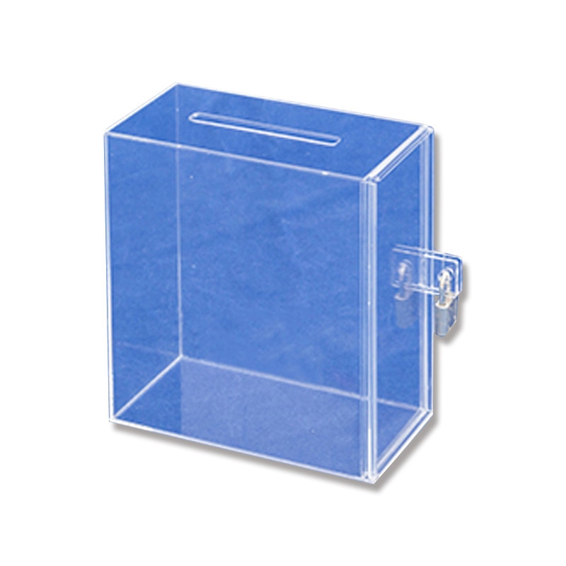 友屋 募金・提案箱 透明 51069 1個（ご注文単位1個）【直送品】