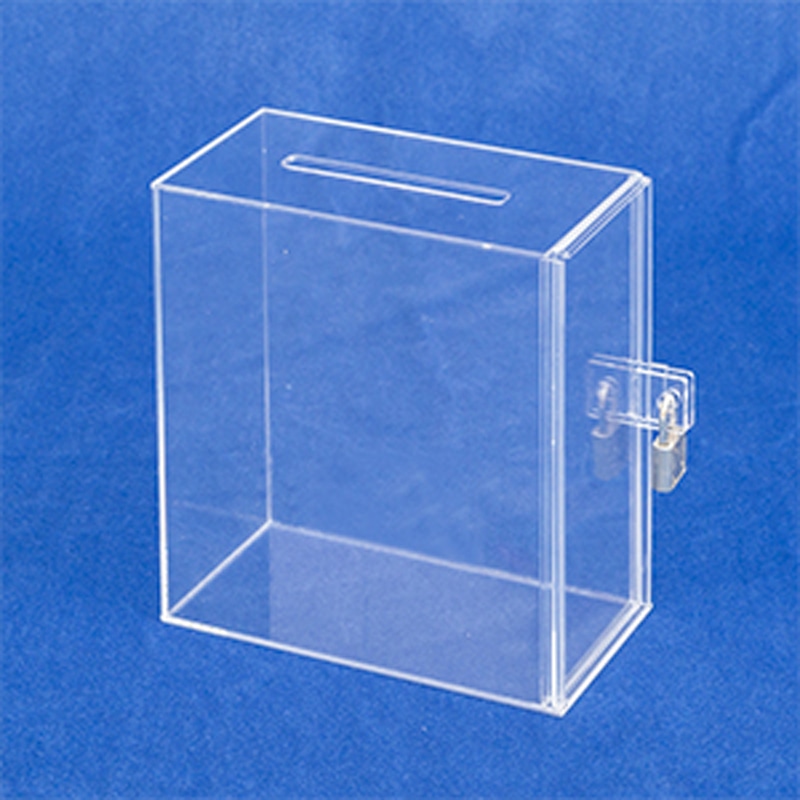 友屋 募金・提案箱 透明 51069 1個(ご注文単位1個)【直送品】