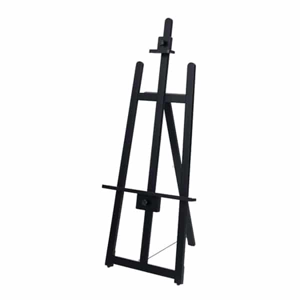 友屋 フロントイーゼル 水袋無 T-140 ブラック 42998BLK 1台（ご注文単位1台）【直送品】