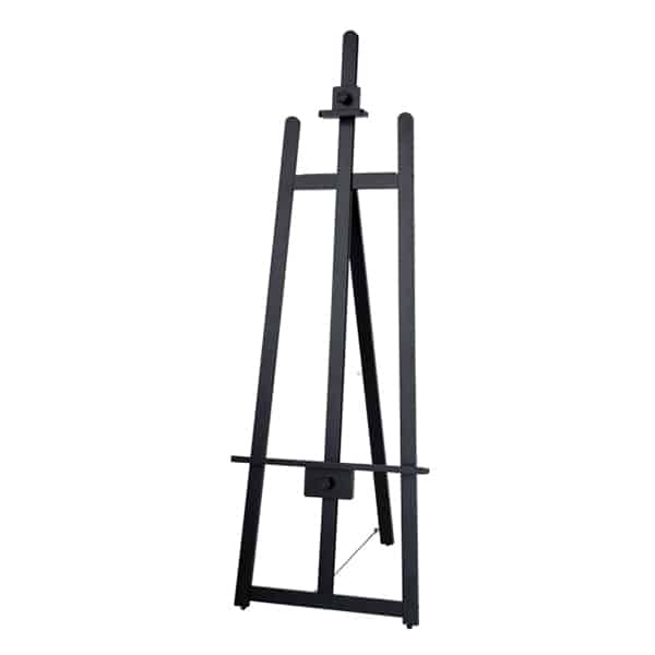 友屋 フロントイーゼル 水袋無 T-160 ブラック 43000BLK 1台（ご注文単位1台）【直送品】