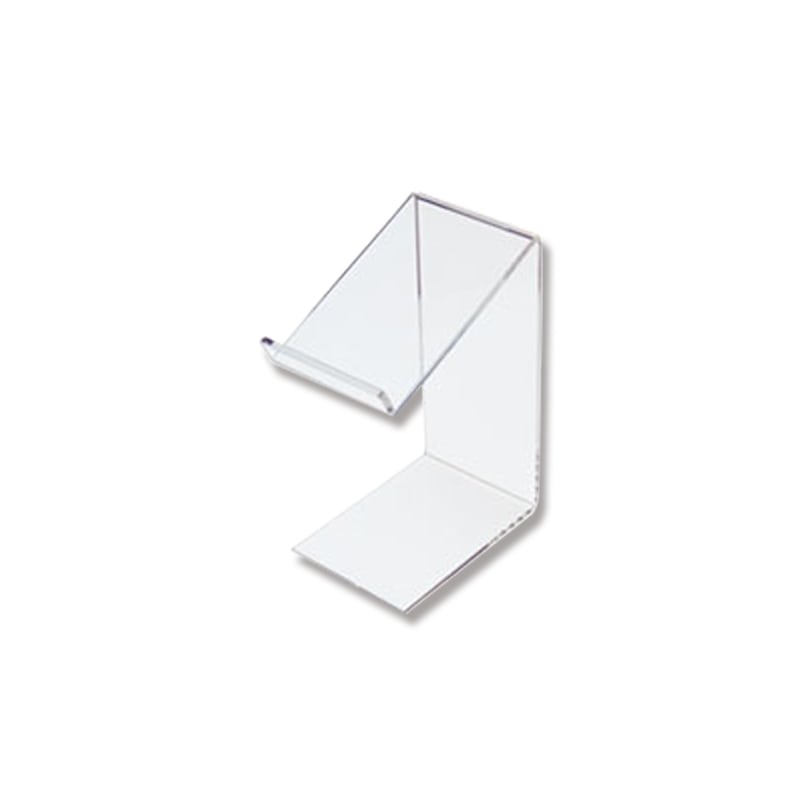 友屋 ディスプレイ用品 アクリル商品台 ハイタイプ大 52583-2 1個(ご注文単位1個)【直送品】