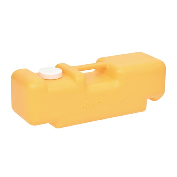 友屋 注水タンク バリウエイト 大 イエロー 42115 1台(ご注文単位2台)【直送品】