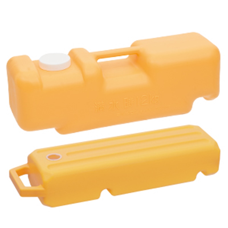 友屋 注水タンク　バリウエイト イエロー　小 42116 1台（ご注文単位1台）【直送品】