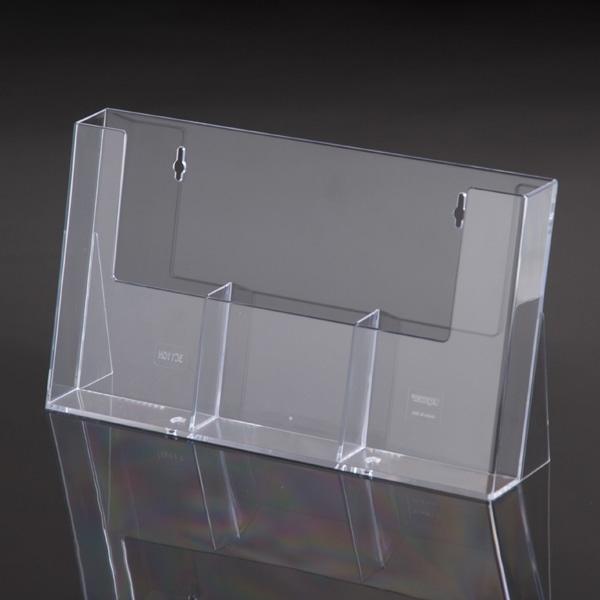 友屋 カタログホルダー 卓上タイプ 3C110H A4 三ツ折3列 59300 1台（ご注文単位1台）【直送品】