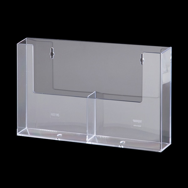 友屋 カタログホルダー 壁掛タイプ 2W155H A5 2列 59304 1台（ご注文単位1台）【直送品】