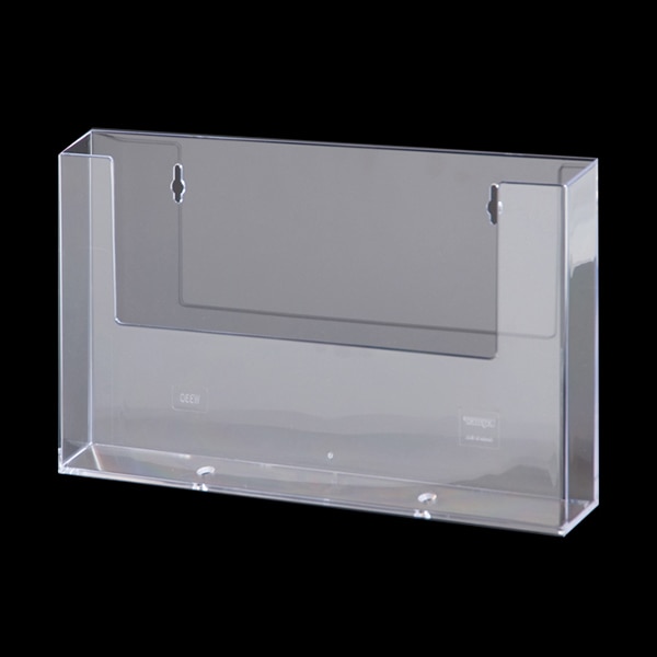 友屋 カタログホルダー 壁掛タイプ W330 A4 横1列 59305 1台（ご注文単位1台）【直送品】