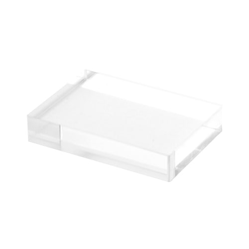 友屋 アクリルブロック A9 59459 1個（ご注文単位5個）【直送品】