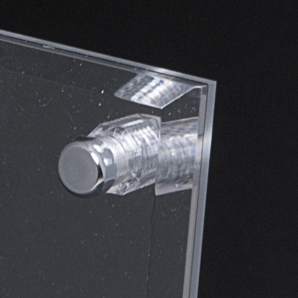 友屋 アクリルフレーム クリア ハガキ判 A6 59513 1枚（ご注文単位1枚）【直送品】