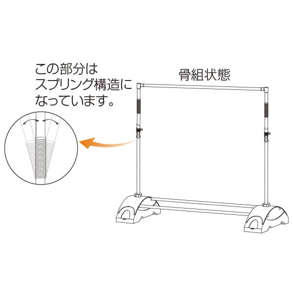友屋 アルファバナー ダブル両面 52877-2＊ 1台（ご注文単位1台）【直送品】