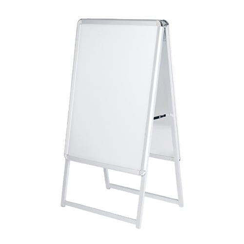 友屋 A型看板 グリップA A1 両面 GAーA1W シルバー 42456 1台（ご注文単位1台）【直送品】