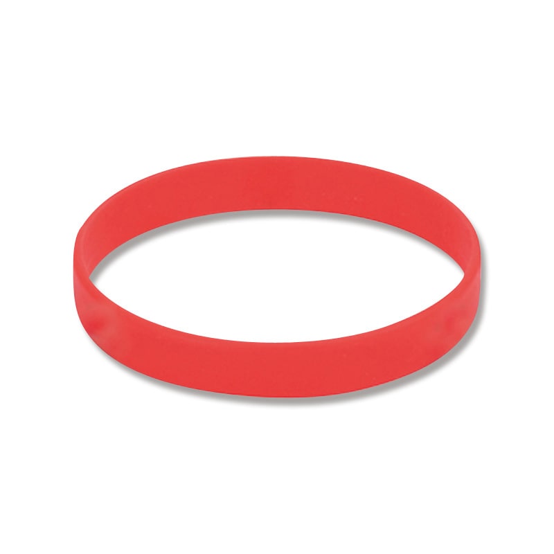 友屋 リストバンド　シリコンバンド レッド 32039RED 1個（ご注文単位1個）【直送品】