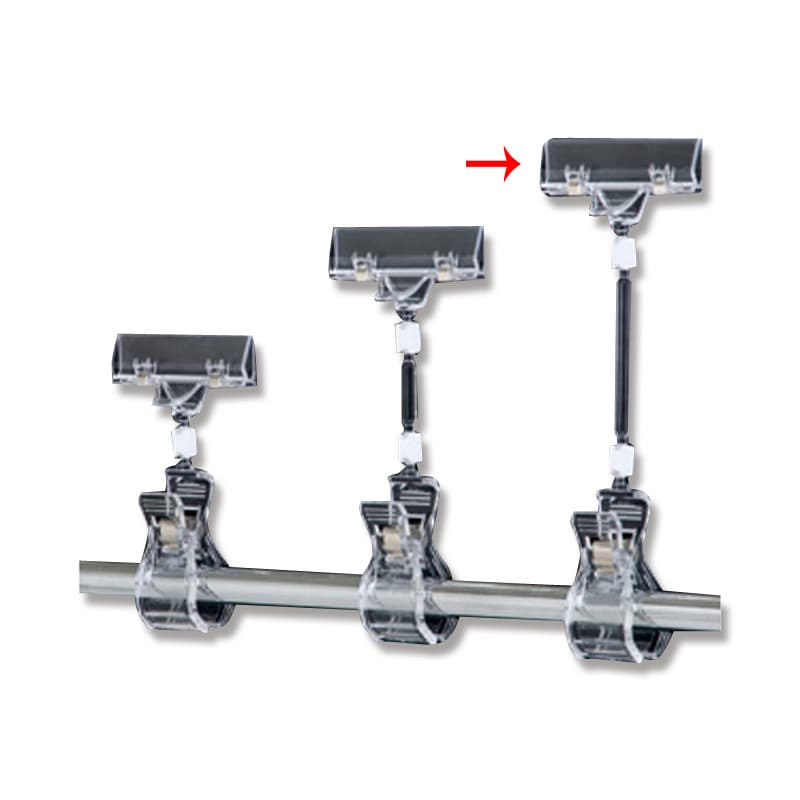 友屋 POP用品 ラージクリップ LC-100L 36052-2 1個(ご注文単位1個)【直送品】