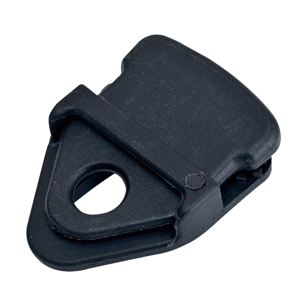 友屋 ワンタッチハトメコーナー 黒 4個入 32548BLK 1セット（ご注文単位6セット）【直送品】