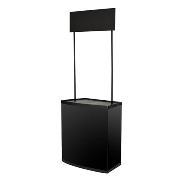 友屋 SPテーブルワゴン ブラック 30872BLK 1台（ご注文単位1台）【直送品】