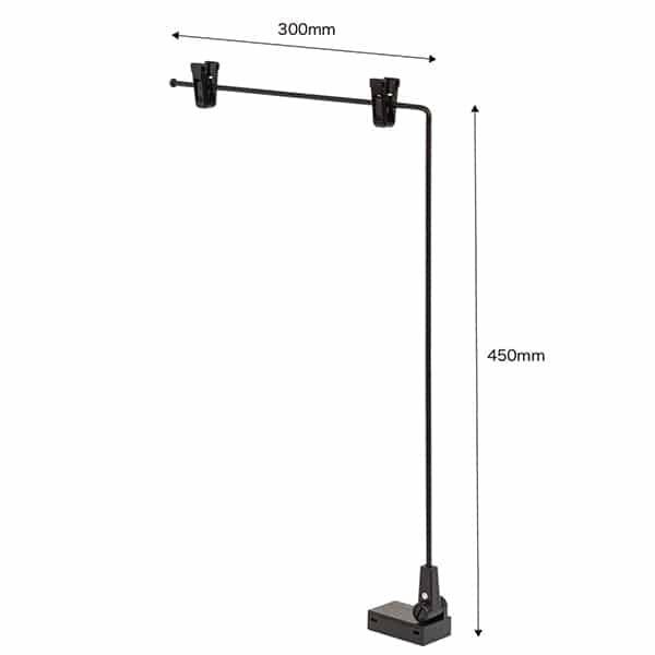 友屋 マグネットPOP 1型 A3タテ ブラック 20743BLK 1本(ご注文単位1本)【直送品】