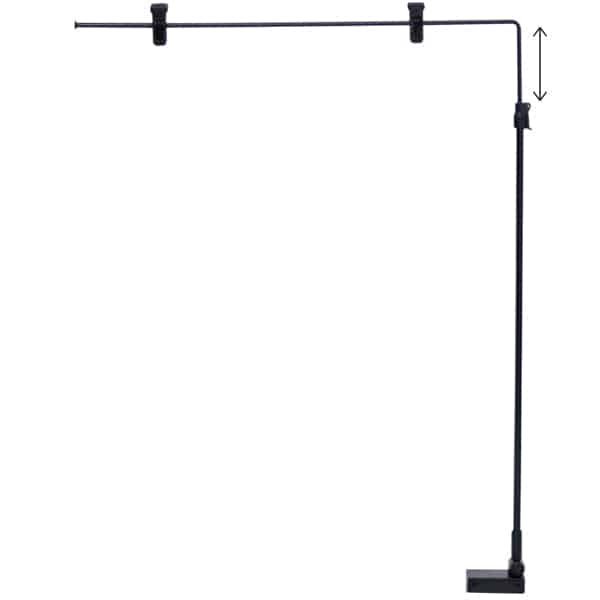 友屋 スライドマグネットPOP LL型 ブラック 40732BLK 1個（ご注文単位1個）【直送品】