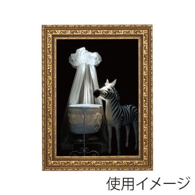 友屋 アールデコフレーム G A3 ゴールド 55935-A3 1枚（ご注文単位1枚）【直送品】