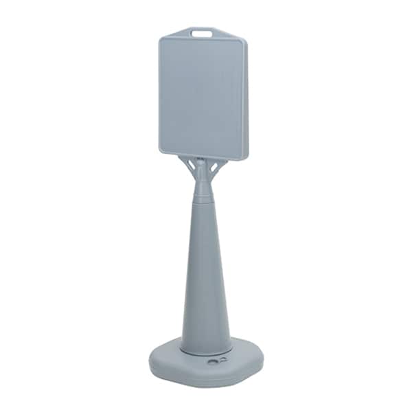 友屋 ガイドボードサイン グレー 58430GRY 1台（ご注文単位1台）【直送品】