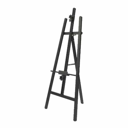 友屋 TPSアルミイーゼル TPS-140 ブラック 55667-1B 1台（ご注文単位1台）【直送品】