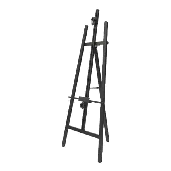 友屋 TPSアルミイーゼル TPS-160 ブラック 55667-2B 1台（ご注文単位1台）【直送品】