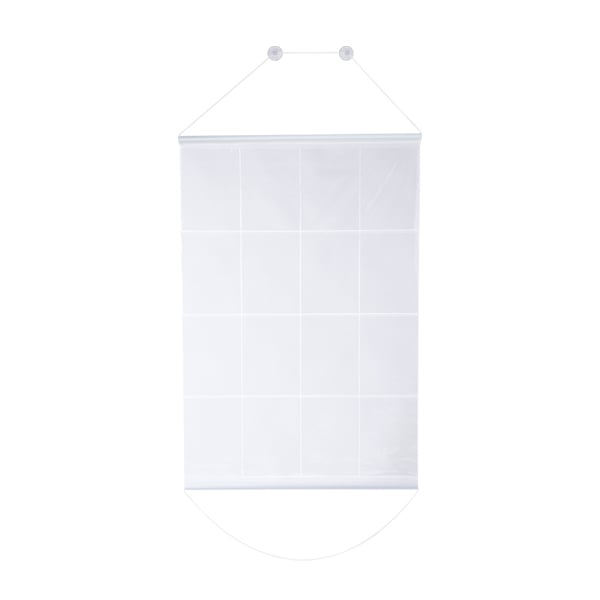 友屋 クリアポケットPOP 吸盤 A4 横4×縦4 56865-1 1枚（ご注文単位1枚）【直送品】