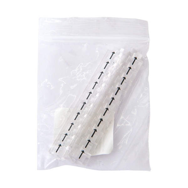 友屋 ニュープライスキューブ 補充用単品 L用 透明／黒文字 矢印 20粒 07105CLA 1袋（ご注文単位2袋）【直送品】