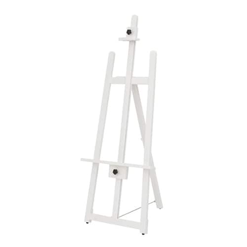 友屋 フロントイーゼル 水袋無 T-140 ホワイト 42998WHT 1台（ご注文単位1台）【直送品】