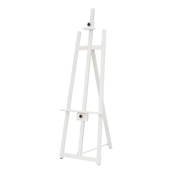 友屋 フロントイーゼル 水袋無 T-160 ホワイト 43000WHT 1台（ご注文単位1台）【直送品】