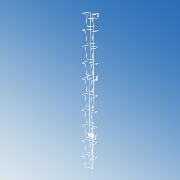 友屋 ネット用カード入れ 白 ポストカード 51239-2 1台（ご注文単位1台）【直送品】