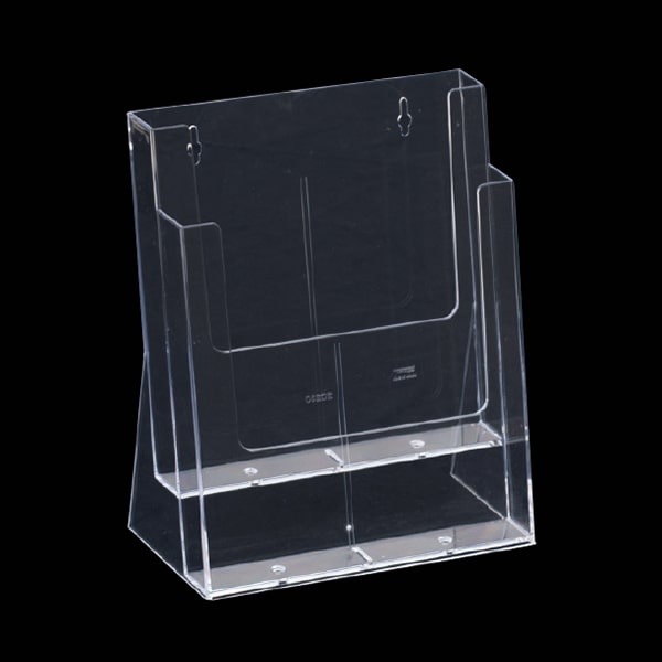 友屋 カタログホルダー 卓上タイプ 2C230 A4 2段 60096 1個（ご注文単位1個）【直送品】