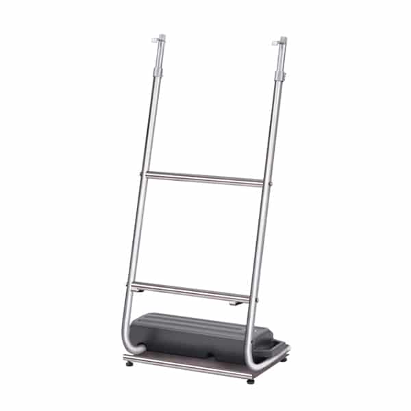 友屋 省スペースパネルスタンド TPS-SLC スリム クローム 60580-01 1台（ご注文単位1台）【直送品】