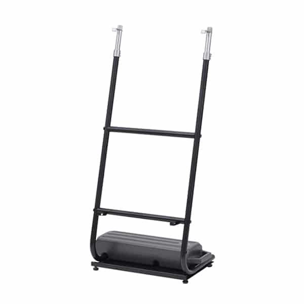 友屋 省スペースパネルスタンド TPS-SLB スリム ブラック 60580-02 1台（ご注文単位1台）【直送品】