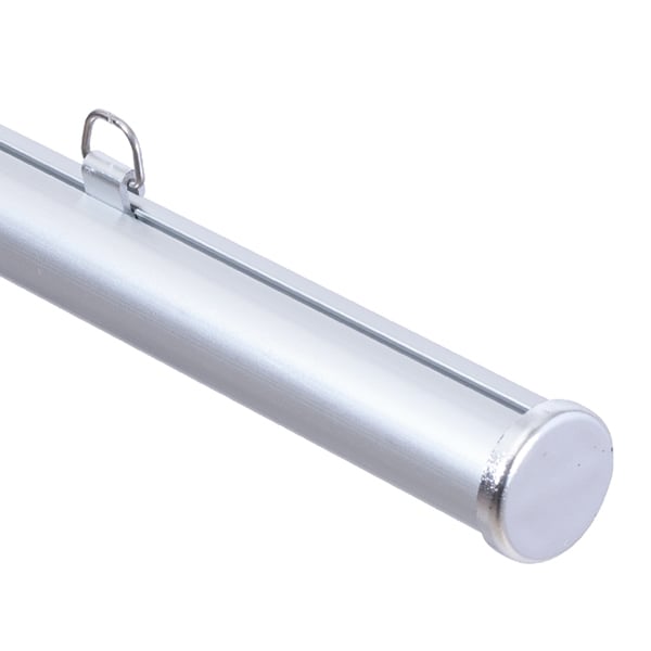 友屋 バナーパイプ アルミH型パイプ φ25mm W920 シルバー 60179SLV 1本（ご注文単位2本）【直送品】