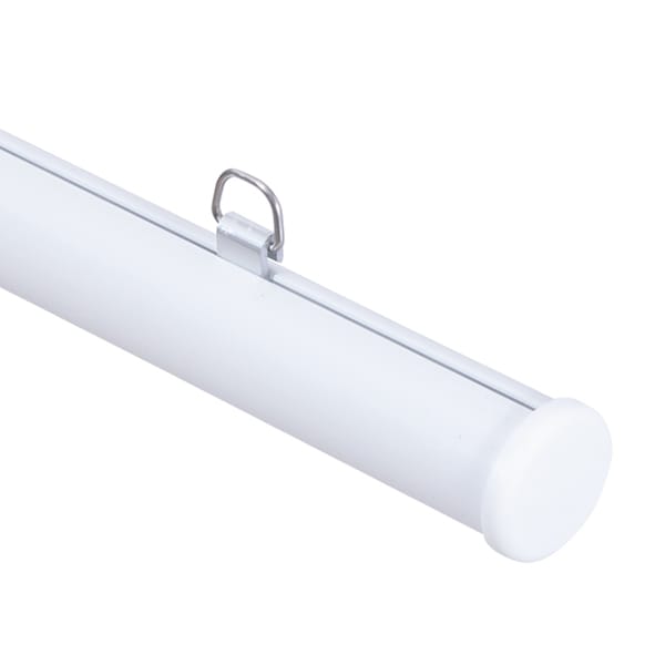 友屋 バナーパイプ アルミH型パイプ φ25mm W920 ホワイト 60179WHT 1本（ご注文単位2本）【直送品】