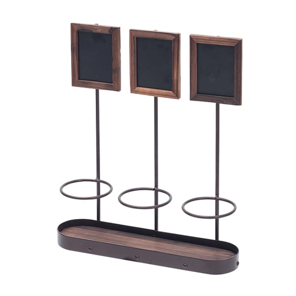 友屋 新ワインボトルスタンド 3本用 60616-02 1個（ご注文単位1個）【直送品】